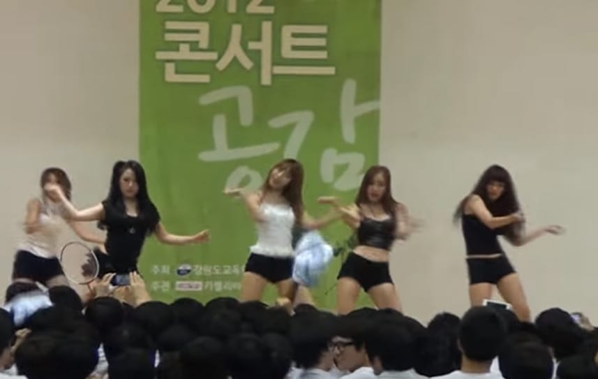 VIDEO: This Is What Happens When Girls Dance For An Entirely All Boys School!