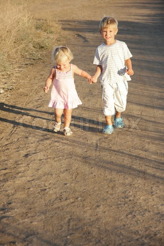 Bonding between a brother and sister